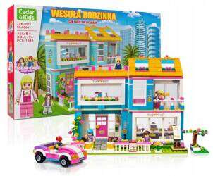 Zestaw klocków Wesoła rodzinka Cedar4Kids