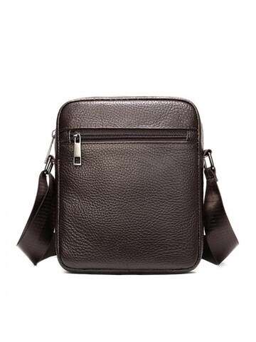 Saszetka Męska Gregorio P01 7362 Skórzana Coffee Crossbody Z Regulowanym Paskiem